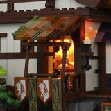 Lumibricks Middle Ages - Medieval Market Constructiespeelgoed F9015