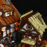 Lumibricks Middle Ages - Medieval Market Constructiespeelgoed F9015
