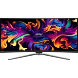 MSI MPG 341CQPX QD-OLED 34.18" Curved UltraWide gaming monitor Zwart, 2x HDMI, DisplayPort, 2x USB-A, USB-B, USB-C, 240 Hz