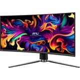 MSI MPG 341CQPX QD-OLED 34.18" Curved UltraWide gaming monitor Zwart, 2x HDMI, DisplayPort, 2x USB-A, USB-B, USB-C, 240 Hz
