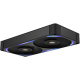 NZXT F240X RGB case fans Zwart, 2 stuks, 240 x 120 x 30 mm, PWM