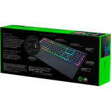 Razer Ornata V3 Low Profile RGB mechanisch gaming toetsenbord Zwart, US lay-out (QWERTY), Razer Hybrid-Mecha-Membrane, 100%, RGB leds, ABS