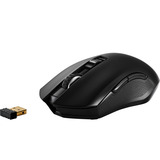 Sharkoon SKILLER SGM30W gaming muis Zwart, 600 - 6000 dpi, RGB, 2.4 GHz / USB
