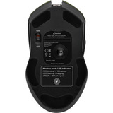 Sharkoon SKILLER SGM30W gaming muis Zwart, 600 - 6000 dpi, RGB, 2.4 GHz / USB
