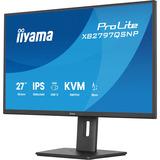 iiyama ProLite XB2797QSNP-B1 27" monitor Zwart, 75 Hz, HDMI, DisplayPort, USB-C, LAN, Audio