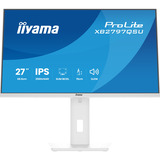 iiyama ProLite XB2797QSU-W1 27" monitor Wit (mat), HDMI, DisplayPort, USB, Audio