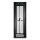 APC NetShelter SX Gen 2 AR3355B2, 45U server rack Zwart/groen, 75(b) x 212,4(h) x 120(d) cm, met zijkanten