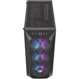 Cooler Master MasterBox TD500 Mesh midi tower behuizing Zwart | 2x USB-A | RGB | Tempered Glass
