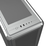 Cooler Master  midi tower behuizing Zilver | 2x USB-A | 1x USB-C | RGB | Window