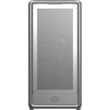 Cooler Master  midi tower behuizing Zilver | 2x USB-A | 1x USB-C | RGB | Window