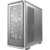 Cooler Master  midi tower behuizing Zilver | 2x USB-A | 1x USB-C | RGB | Window