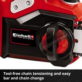 EINHELL Accu Kettingzaag GE-LC 36/35 Li-Solo Rood/zwart, Accu en oplader niet inbegrepen