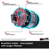 EINHELL Accu Kettingzaag GE-LC 36/35 Li-Solo Rood/zwart, Accu en oplader niet inbegrepen