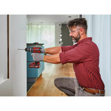 EINHELL Professional Accu Klopboor-/Schroefmachine TP-CD 18/60 Li-i BL (1x 2.0 Ah) klopboorschroevendraaier Rood/zwart, Incl. 1x 2.0 Ah Power X-Change accu en lader