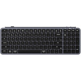 Keychron B2 Pro-K1 toetsenbord Grijs, US lay-out (QWERTY), Scissor switches, 96%, ABS keycaps, 2.4 GHz | Bluetooth | USB