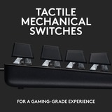 Logitech G413 TKL SE Mechanical Gaming Keyboard Zwart, US lay-out, GL Tactile