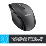 Logitech Wireless Mouse M705 Zilver/zwart, 1000 dpi, Retail