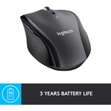 Logitech Wireless Mouse M705 Zilver/zwart, 1000 dpi, Retail