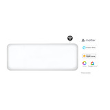 Mill Steel WiFi paneelverwarming PA2000WIFI4, 2000 Watt convector Wit, wifi 2,4 GHz (wifi 6), Bluetooth 5.2, Zigbee 3.0 + App