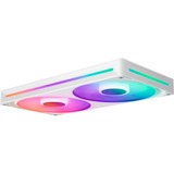 NZXT F280 RGB CORE case fans Wit, 2 stuks, 280 x 140 x 26 mm
