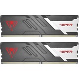 Patriot 16 GB DDR5-5600 Kit werkgeheugen Zwart/wit, PVV516G560C40K, Viper Venom, XMP 3.0