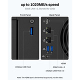 TerraMaster F4-425 Plus nas Wit, 2x 5GbE, HDMI, USB