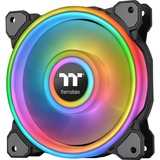 Thermaltake Riing Quad 12 RGB Radiator Fan TT Premium Edition Single Fan Pack case fan Zwart