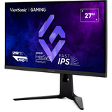 ViewSonic XG275D1-4K Dual Mode gaming monitor 27" Zwart, 1x DisplayPort, 2x HDMI, 1x USB-C, 160 Hz