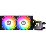 XYZ PC Gear Aquapulse AIO 240 waterkoeling Zwart, ARGB, PWM