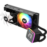XYZ PC Gear Aquapulse AIO 240 waterkoeling Zwart, ARGB, PWM