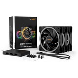 be quiet! Light Wings PWM 120 mm high-speed Triple Pack case fan Zwart, 3 stuks, 4-pin PWM fan-connector