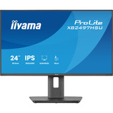 iiyama ProLite XB2497HSU-B1 23.8" monitor Zwart, 120 Hz, HDMI, DisplayPort, USB-C, Audio