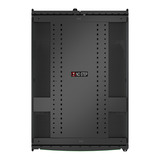 APC NetShelter SX AR3140B2, 42U server rack Zwart/groen, 1991H x 750B x 1070D mm, met zijpanelen