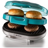 Ariete Party Time Hamburger maker 0205/01 elektrische bakplaat Lichtblauw/wit