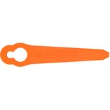 BLACK+DECKER 20 vervangmessen voor strimmer reservemes Oranje, 25 cm