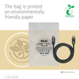Club 3D DisplayPort 1.4 HBR3 kabel Zwart, 2 meter, 8K
