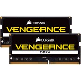 Corsair Vengeance 16 GB DDR4-3200 (2x 8 GB) laptopgeheugen Zwart, CMSX16GX4M2A3200C22, SO-DIMM