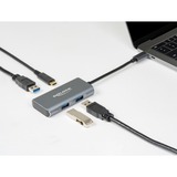 DeLOCK External USB 3.2 Gen 2 USB Type-C Hub usb-hub Grijs