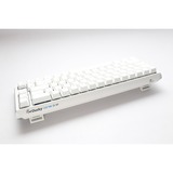 Ducky One 3 Classic Pure White SF RGB mechanisch toetsenbord Wit, US lay-out (QWERTY), Cherry MX Brown, 65%, RGB leds, Double-shot PBT, Hot-swappable, QUACK Mechanics
