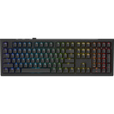 Ducky One X Wireless RGB mechanisch toetsenbord Zwart, US lay-out (QWERTY), Ducky Inductive, 100%, Hot-swappable, PBT, 2.4 GHz | Bluetooth | USB-C