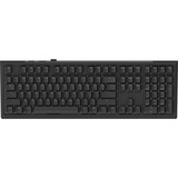 Ducky One X Wireless RGB mechanisch toetsenbord Zwart, US lay-out (QWERTY), Ducky Inductive, 100%, Hot-swappable, PBT, 2.4 GHz | Bluetooth | USB-C