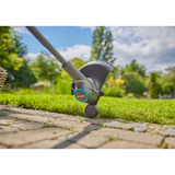 GARDENA Grastrimmer EasyTrim 25 18V Grijs/turquoise, 18V P4A Accu en oplader inbegrepen