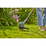 GARDENA Grastrimmer EasyTrim 25 18V Grijs/turquoise, 18V P4A Accu en oplader inbegrepen