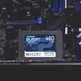 Patriot Burst Elite 480 GB SSD Zwart, PBE480GS25SSDR, SATA 6 Gb/s