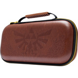 PowerA Beschermhoes voor Nintendo Switch 2 - Hyrule Crest tas Bruin, Nintendo Switch 2, Nintendo Switch - OLED Model, Nintendo Switch