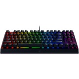 Razer BlackWidow V3 TKL, gaming toetsenbord Zwart, US lay-out, Razer Yellow, RGB leds, TKL, Doubleshot ABS