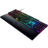 Razer Huntsman V2, gaming toetsenbord Zwart, US lay-out, RGB leds, PBT Double Shot