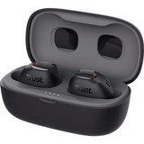 Trust Nika Compact Bluetooth Wireless Earphones in-ear oortjes Zwart, 23555, Bluetooth