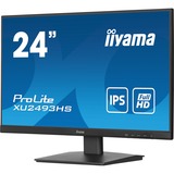 iiyama ProLite XU2493HS-B6 23.8" monitor Zwart, 75 Hz, HDMI, DisplayPort, Audio, AMD Free-Sync