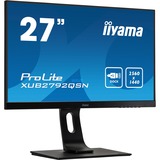 iiyama ProLite XUB2792QSN-B1 27" Monitor Zwart, HDMI, DisplayPort, USB, LAN, Audio